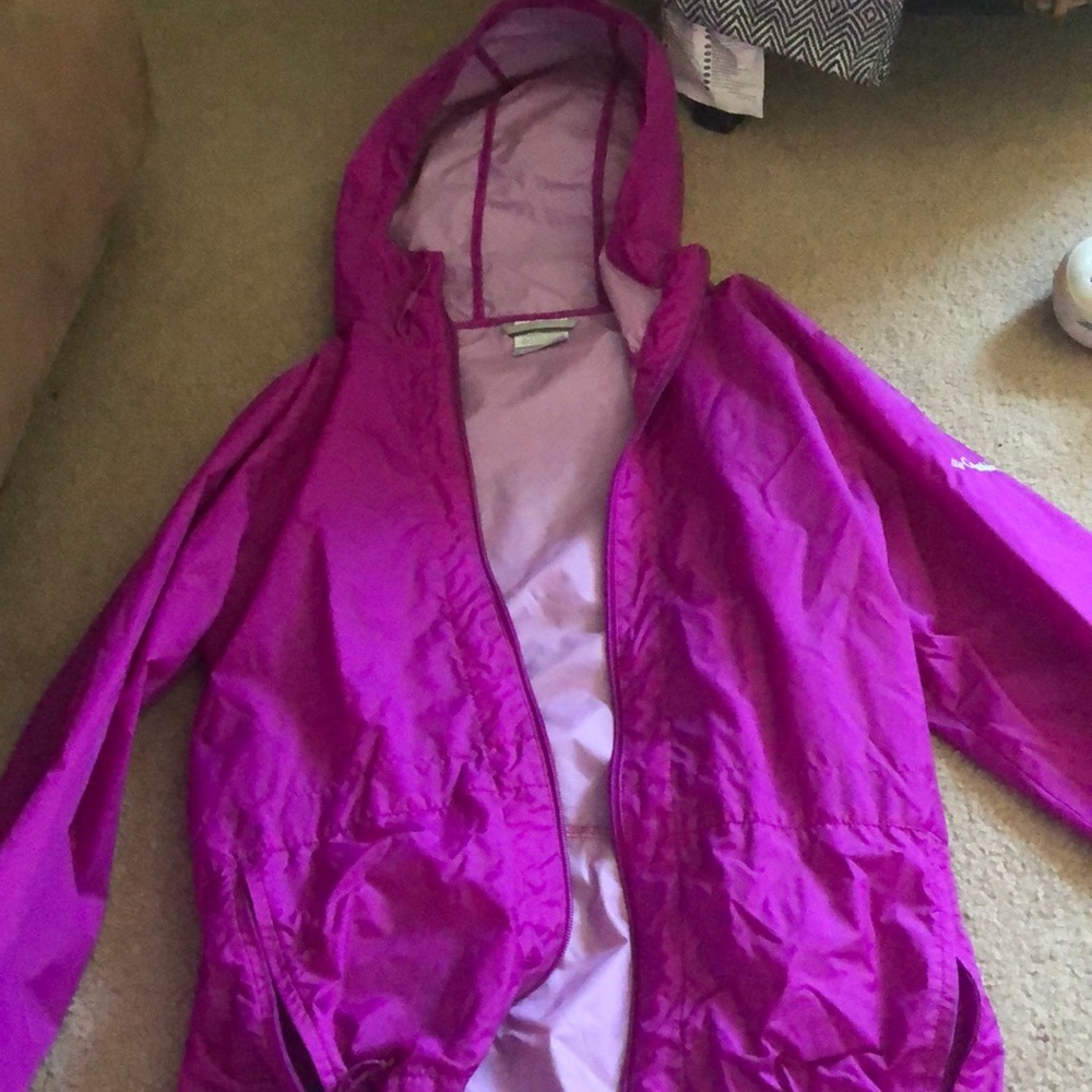 Women’s large Columbia rain coat